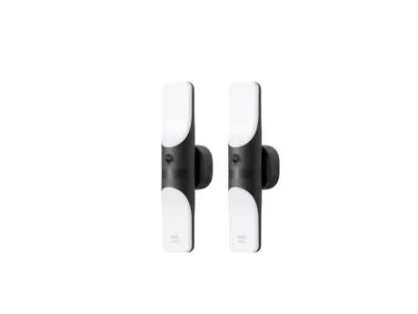 eufy Security S100 Wired Wall Light (2-Pack), Outdoor, 2K Camera