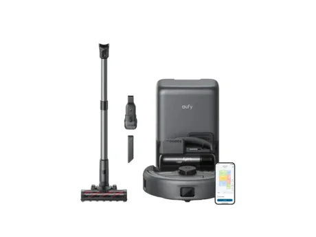 eufy E20 3-in-1, Robot Vacuum with Auto Emptying, Powerful Max 30,000 pa Suction