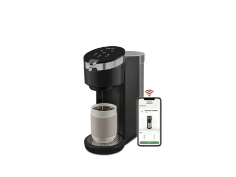 Instant Solo WIFI Connect Single Serve Coffee Maker, Includes Reusable Coffee Pod, K-Cup Compatible