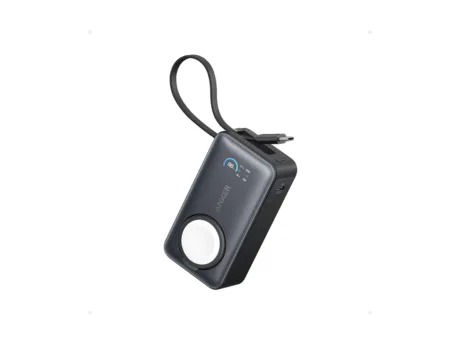 Anker MagGo Power Bank,10,000mAh Battery Pack with Built-in USB-C Cable, 35W Max