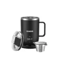 Nuwave Smart Heated Coffee Mug Rechargeable, 16oz with LED Display