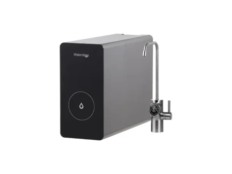 Waterdrop D6 Reverse Osmosis Water Filter, 600 GPD Under Sink Reverse Osmosis System,  Tankless RO Water Filter System, Smart LED Faucet
