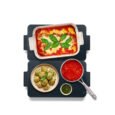 Chefman Everything Warmer Electric Warming Tray, 20” x 16” Modular Expanding Design, Tempered Glass Panels
