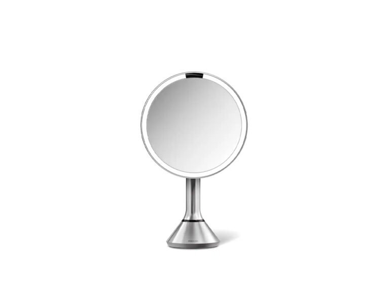 simplehuman sensor mirror round