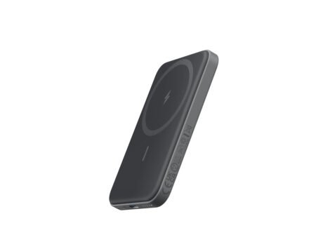 Anker 621 MagGo Power Bank, 5,000mAh Magnetic Portable Charger, Battery Pack with USB-C Cable, Compatible with iPhone 16 / 15 / 14 / 13 / 12 Series
