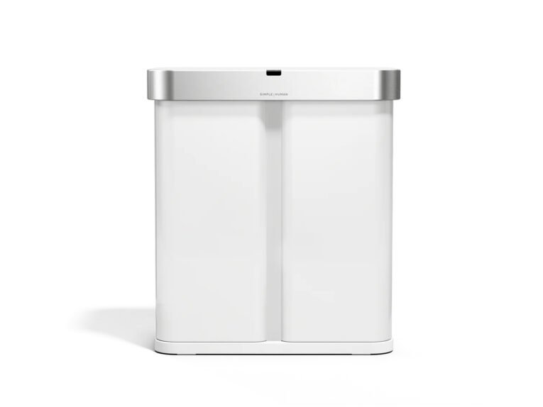 Rectangular Sensor Can Recyeler - Stainless Steel